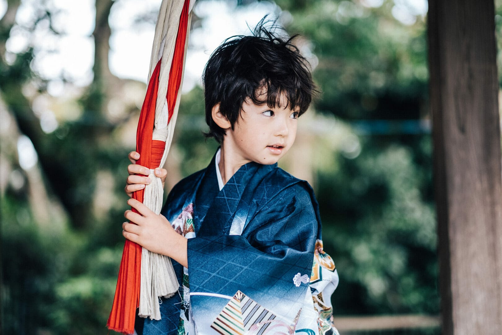 Sichi-go-san at a local shrine.